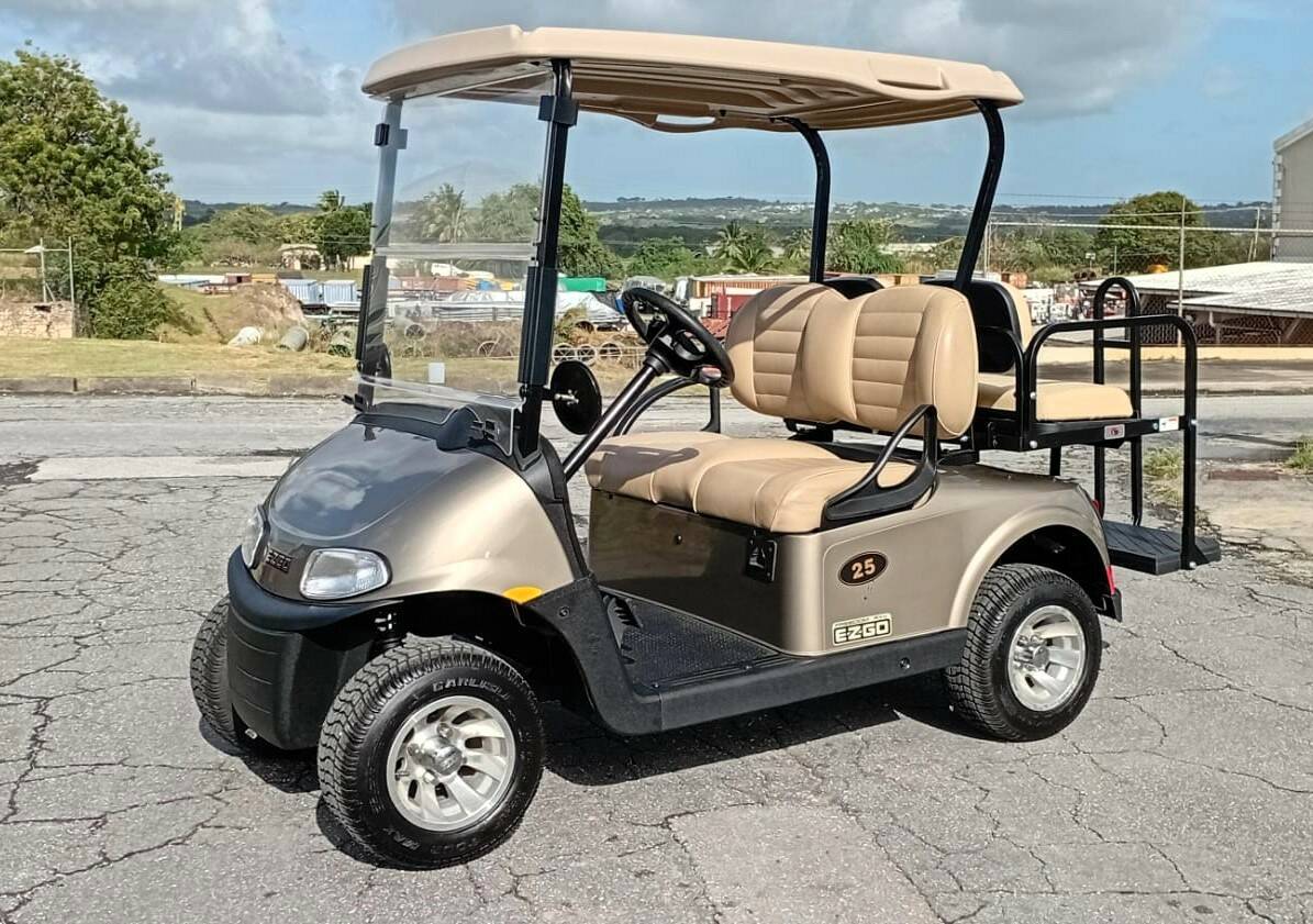 Premium Rental 4: EZ Go RXV (Gold)